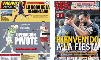 Portadas de la prensa deportiva del 27-04-24. Mundo Deportivo/AS