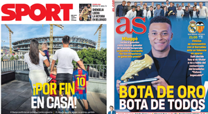 Portadas de la prensa deportiva del 01-11-25