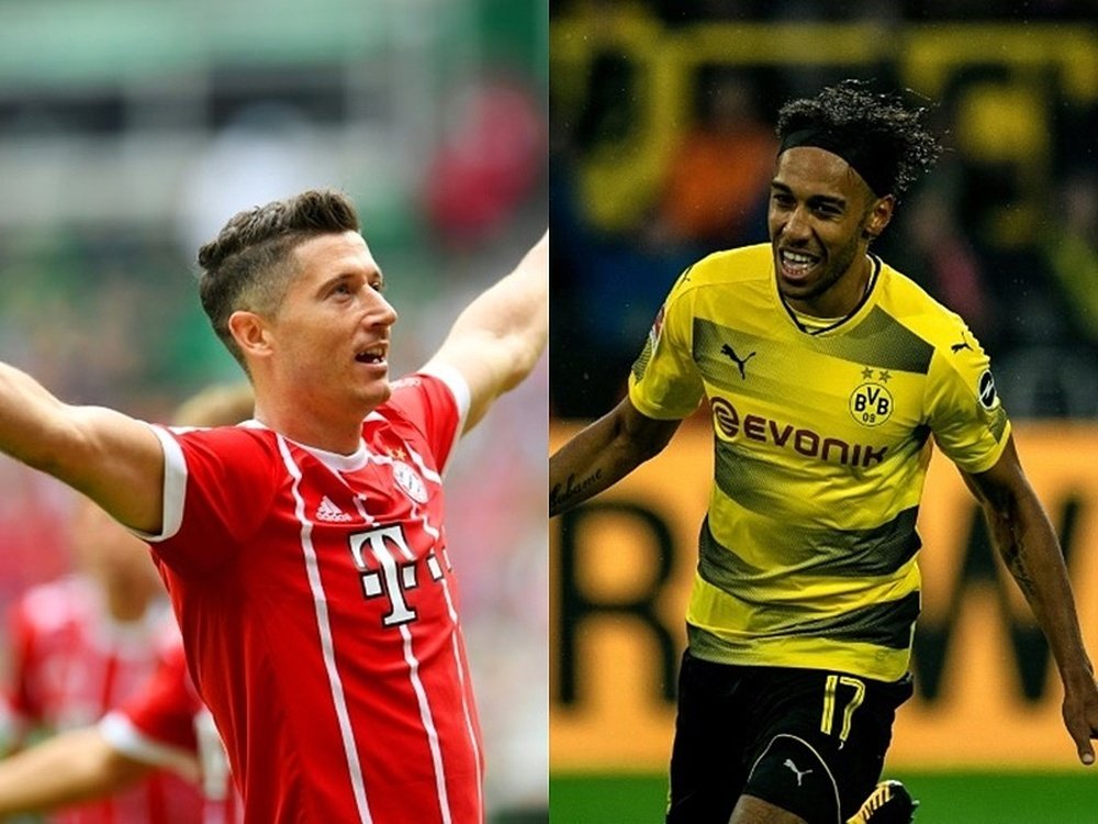 Aubemeyang not concerned about chasing down Lewandowski. BeSoccer