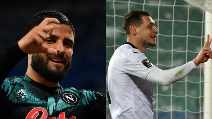 O Toronto sonha com a dupla Belotti-Insigne