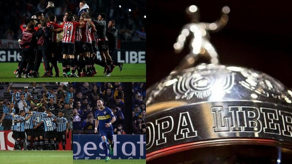 Os times classificados para as oitavas da Libertadores. BeSoccer