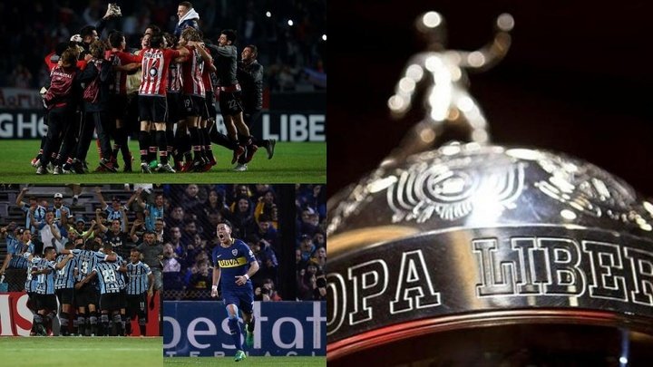 The 16 teams into the Copa Libertadores quarter-finals