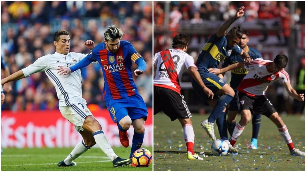 Spain and Argentina have the world's best club rivalries, according to the 'Mirror'. BeSoccer
