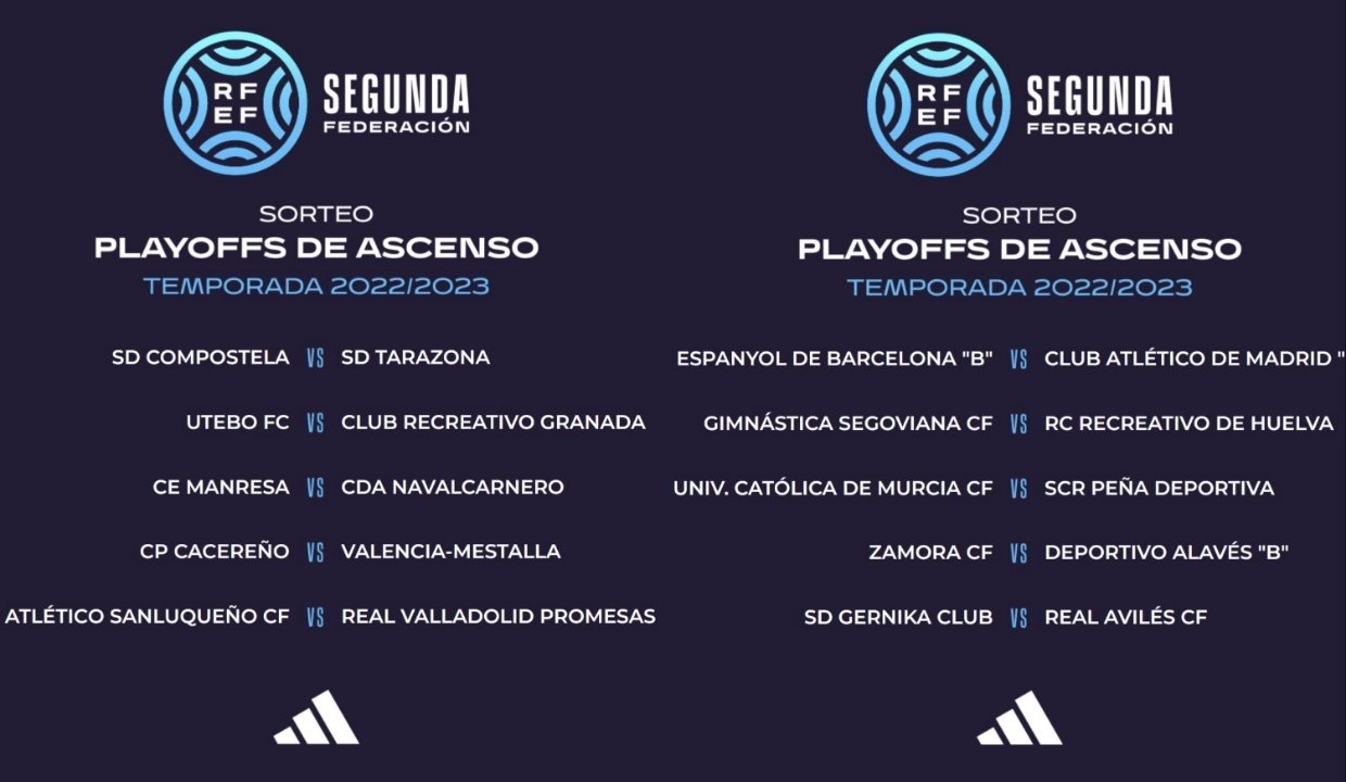 Estos son los cruces del 'play off' de ascenso a Primera Federación