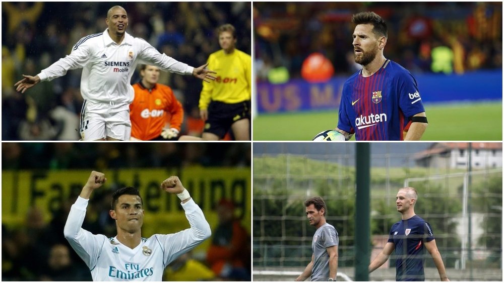 Yeray, Ronaldo Nazário, Cristiano Ronaldo y Leo Messi superaron una enfermedad. BeSoccer