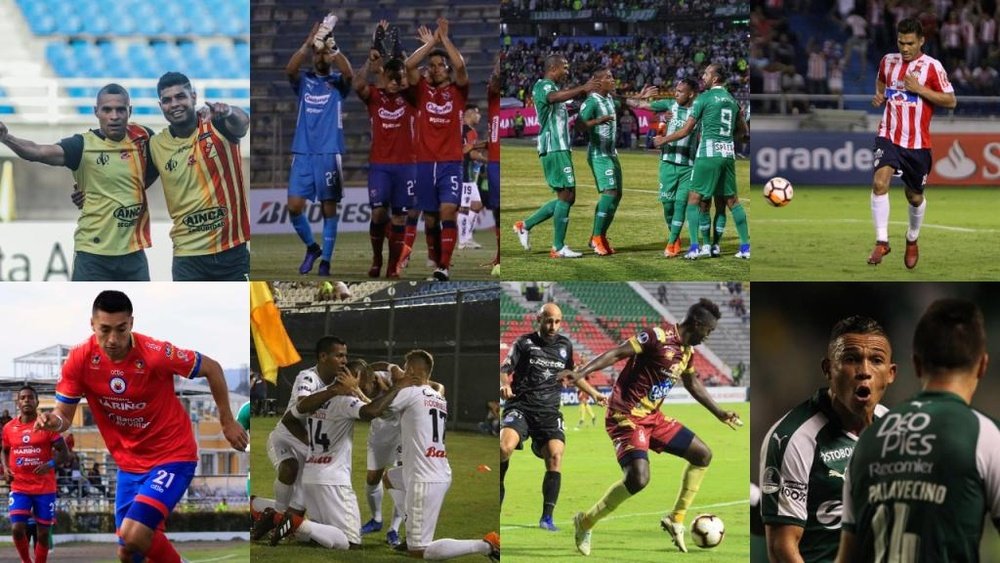 Estos son los cuartos de final de la Copa Colombia 2019. Montaje/BeSoccer
