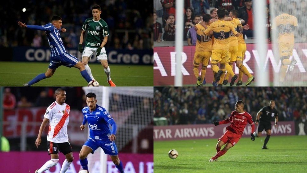 Partidos de octavos de final de la Copa Libertadores 2019. EFE