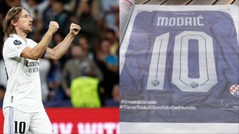 O Dínamo de Zagreb ficaria encantado de ter Luka Modric no seu elenco. O clube croata, sem pensar duas vezes, enviou uma mensagem ao jogador do Real Madrid. Eles fizeram isso através do jornal 'Marca' com um publicidade bastante interessante.
