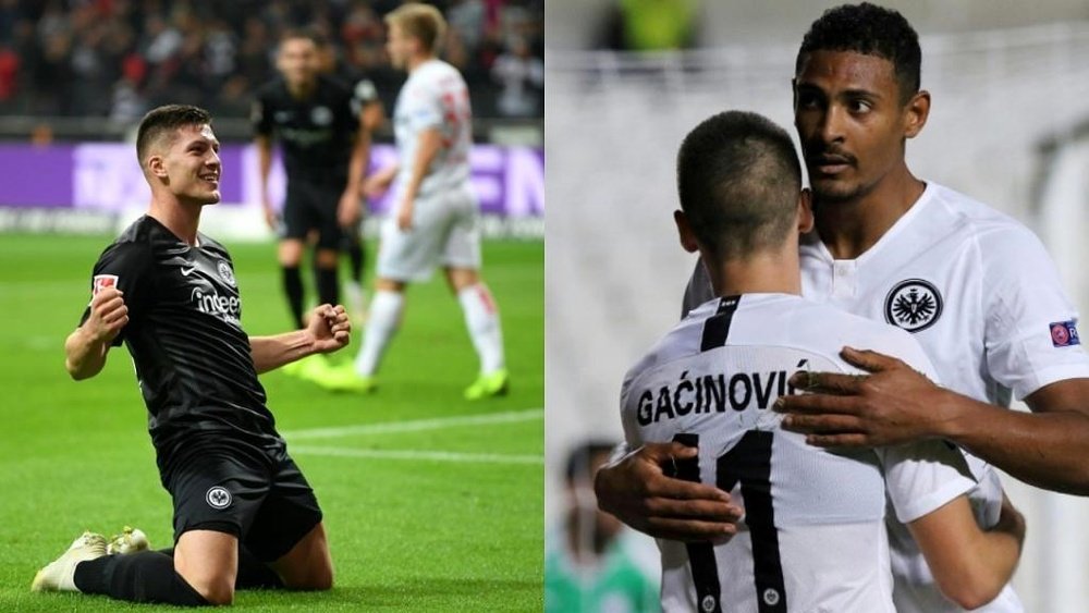 Todos hablan de Jovic, pero su compañero lleva sólo tres goles menos. BeSoccer/AFP