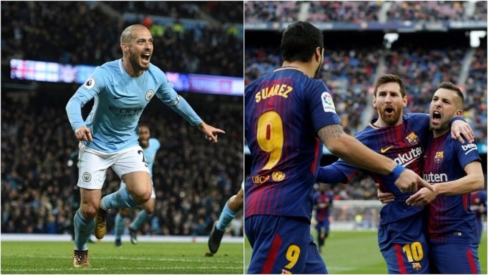 Manchester City and Barcelona are both unbeaten this season. BeSoccer
