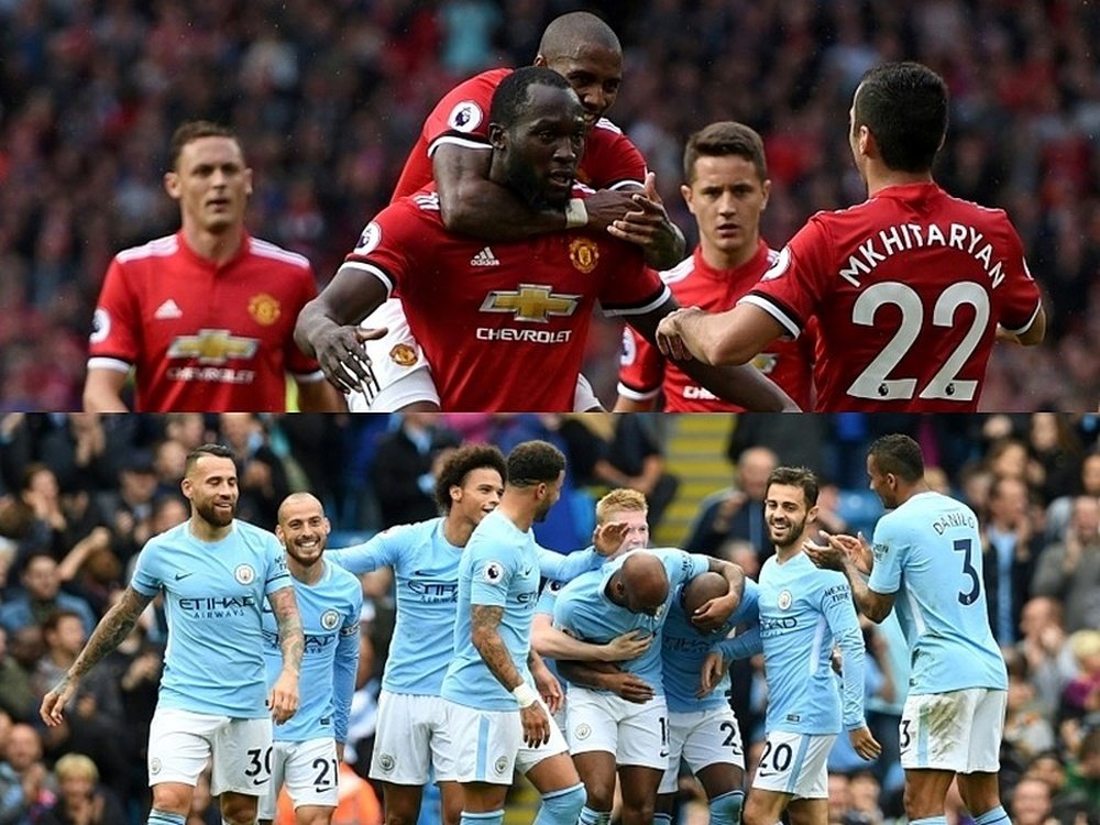 Manchester City currently lie eight points ahead of second-placed United. BeSoccer