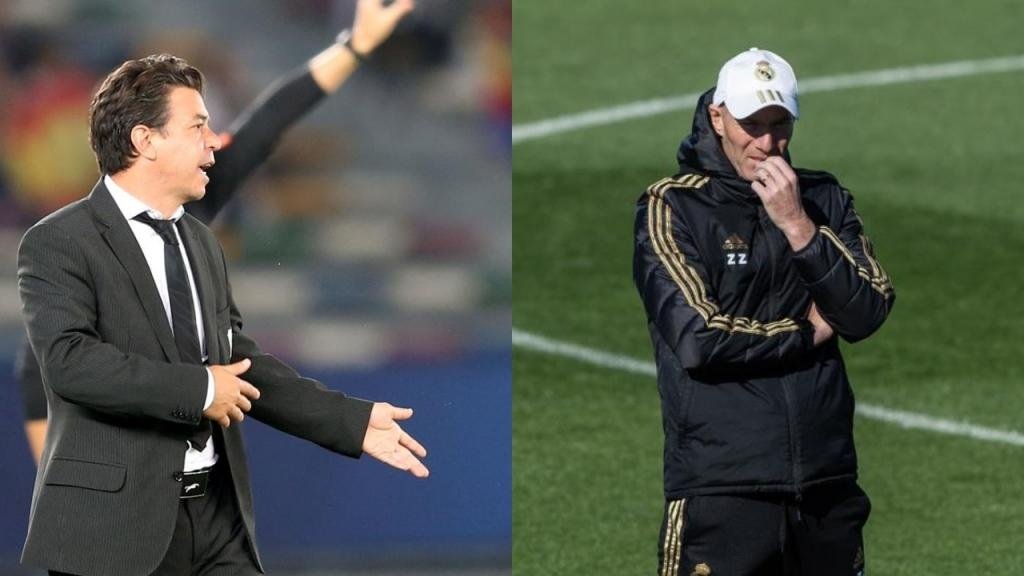 Compararon a Gallardo con Zidane: 