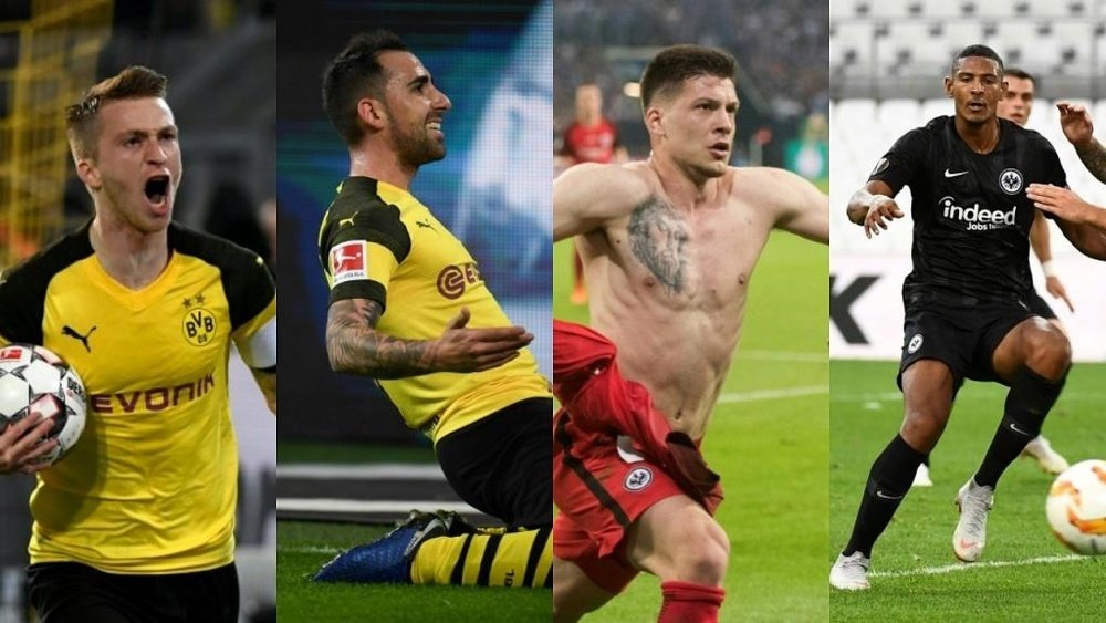 Algunos de los 'killers' de la Bundesliga.