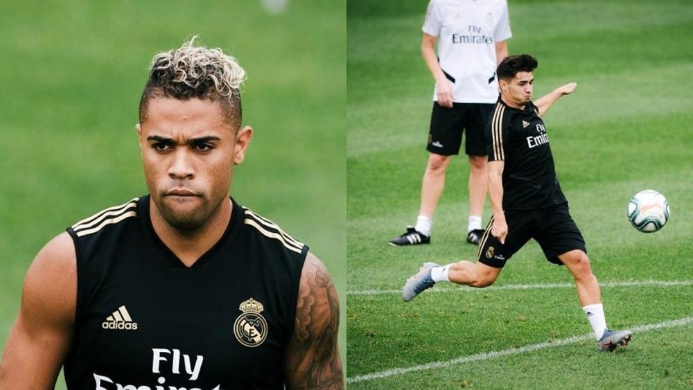 Madrid start the exit operation with Brahim and Mariano. EFE