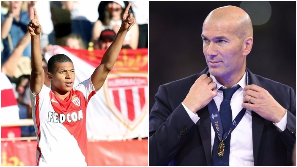 Zidane intentó convencer a Mbappé en una reunión. BeSoccer