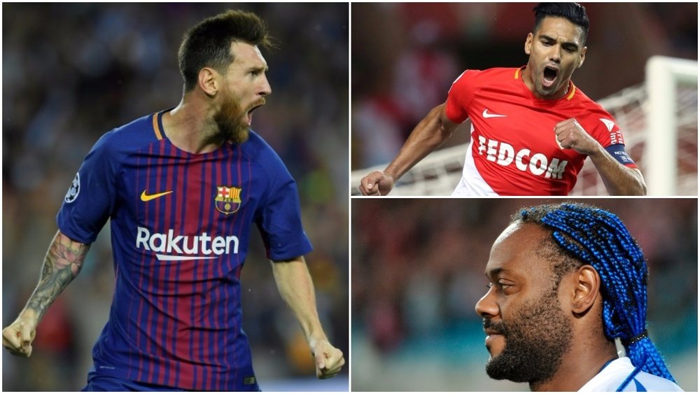 Messi, Falcao y Vagner Love, en nuestra lista inteligente. BeSoccer