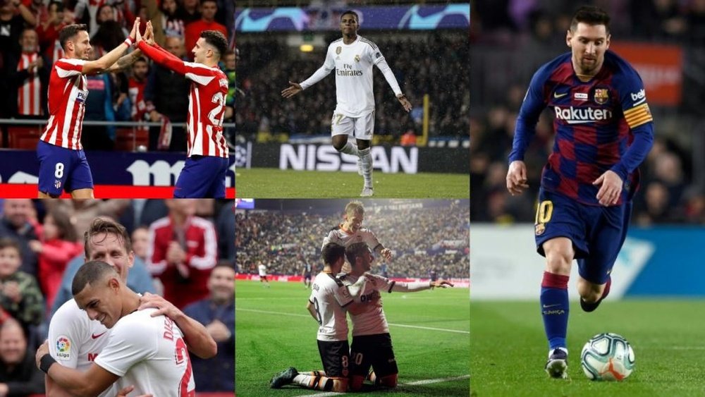 They all made it through. AFP/EFE