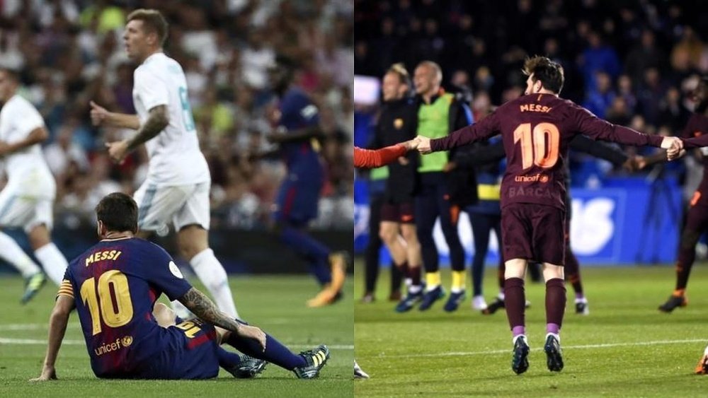 Han cambiado mucho las cosas en 'Can Barça'. EFE/AFP