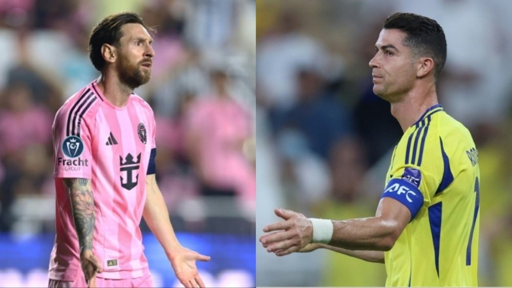 Un doble adiós en semifinales que acerca el ocaso de Messi y Cristiano. AFP
