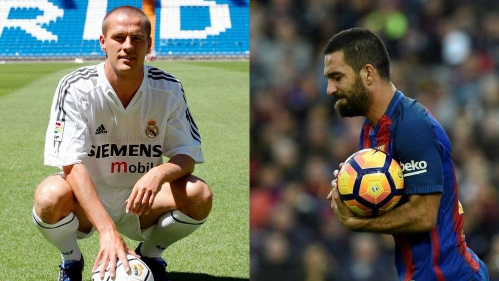 Cinco fichajes que frenaron la carrera de estos futbolistas. Montaje/RealMadrid/AFP