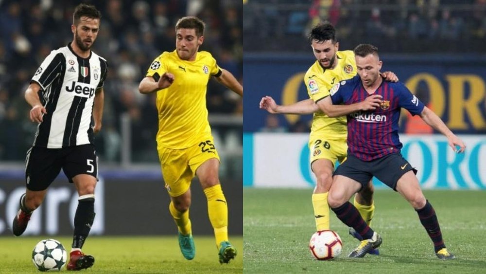 Paratici confirmou que Juventus e Barça estão perto de fechar o acordo. AFP/EFE