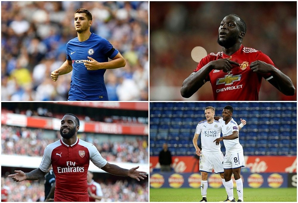 New strikers in the Premier League's top teams. BeSoccer