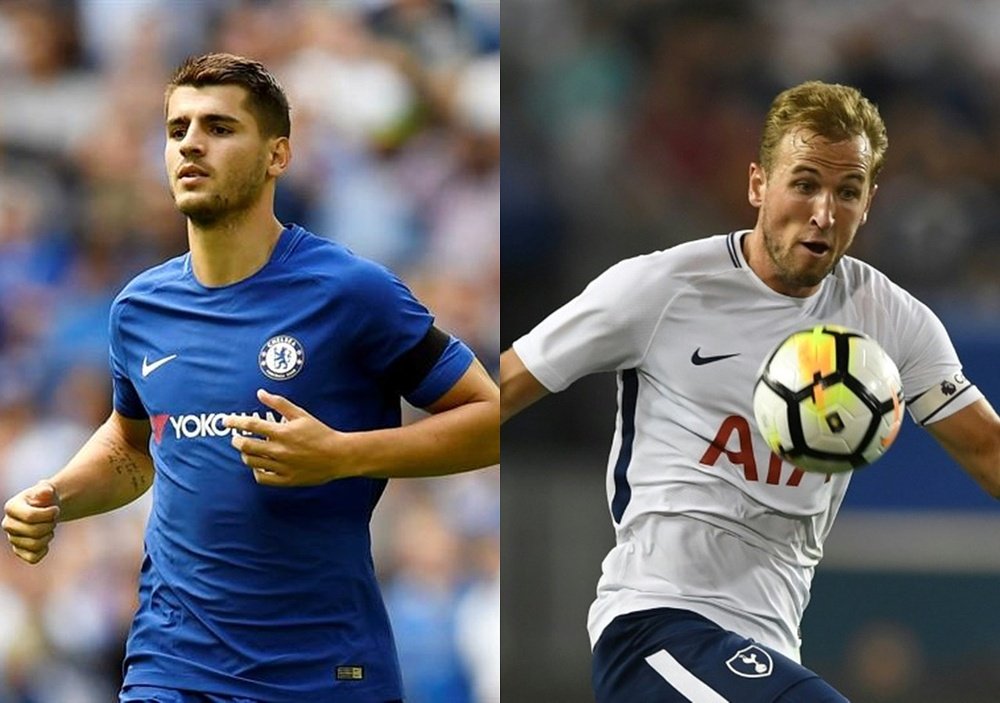 Montaje de Morata y Kane. BeSoccer