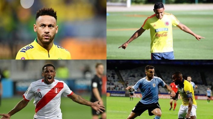 De Neymar a Farfán: el once de lesionados de esta Copa América