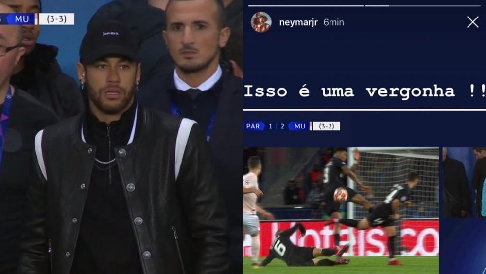 Neymar espera otro revés este martes en Nyon. Collage/Movistar/NeymarJR