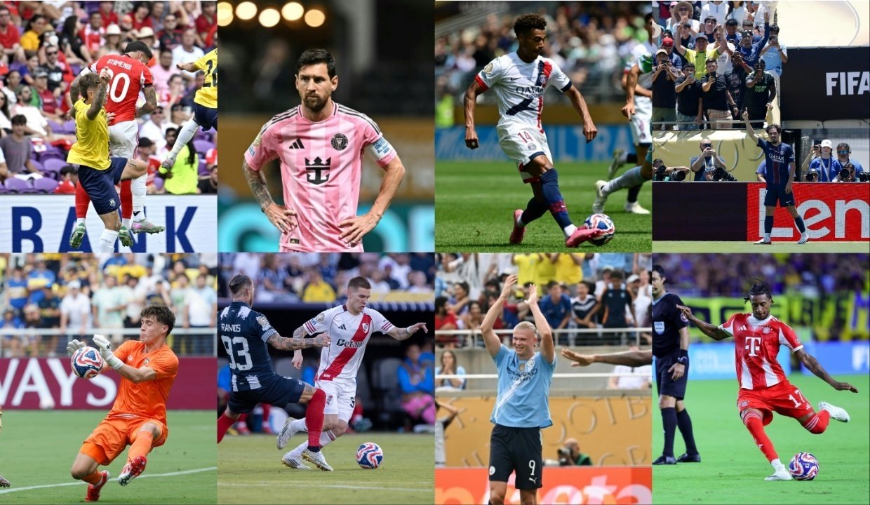 Los líderes estadísticos de la fase de grupos del Mundial de Clubes. EFE