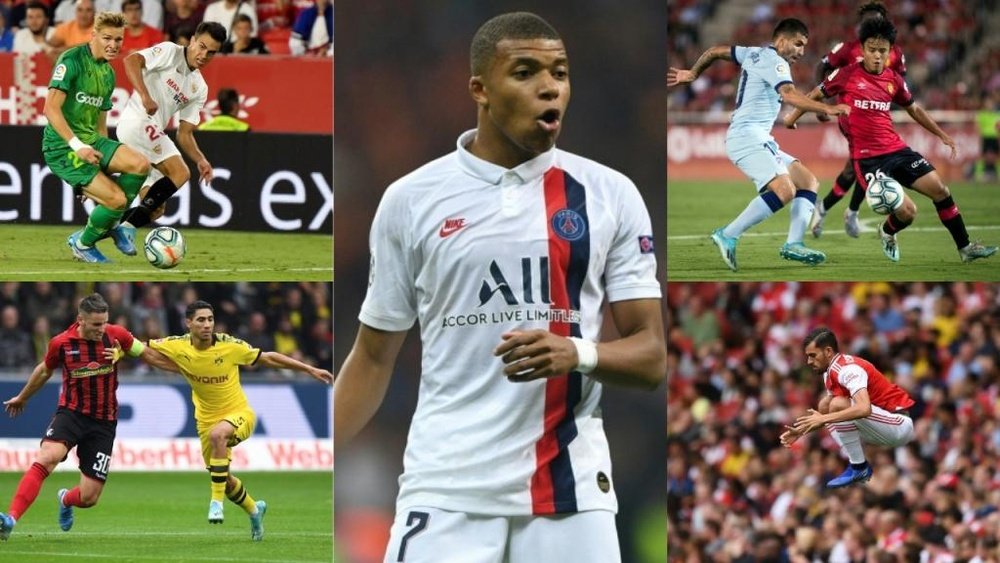 Mbappé al centro del progetto del Real Madrid. EFE/AFP