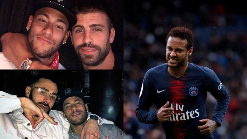 The photo with Benzema is similar to that of the one with Pique. IG/3GerardPique/KarimBenzema/EFE