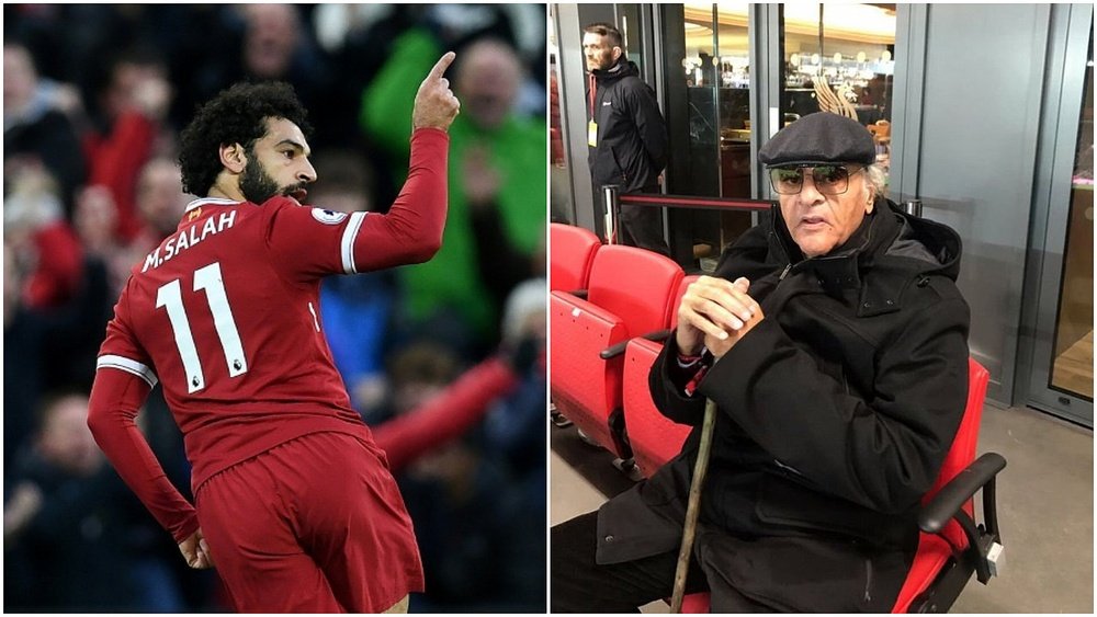 Salah invitó al que fuera presidente del Zamalek a ver el Liverpool-Chelsea. BeSoccer