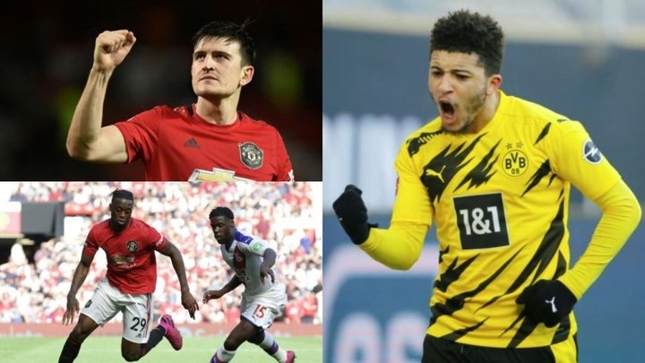 Sancho, Maguire and Wan-Bissaka: the most expensive players in their position