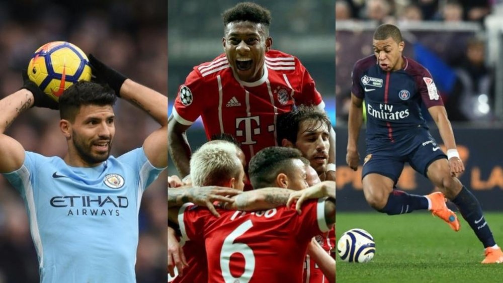 City and Bayern have it in their hands, PSG need a favour from Nantes. AFP