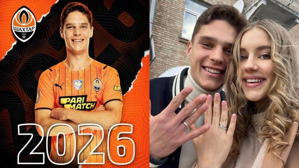 Georgiy Sudakov, grand espoir du foot ukrainien, coincé dans un bunker. Sudakov_11/FCShakhtar