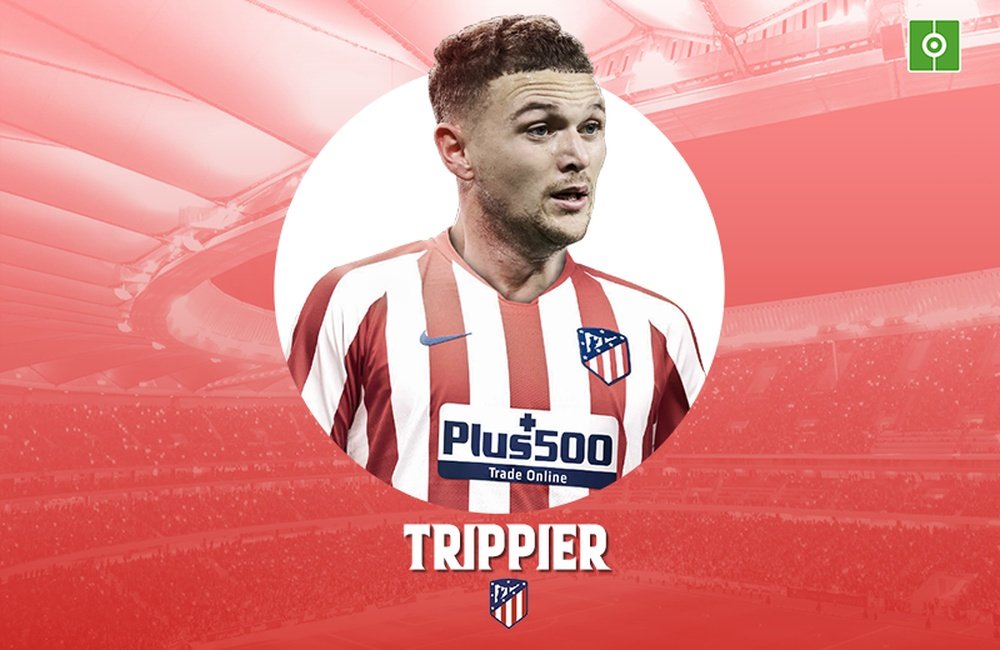 El Atlético confirmó el fichaje de Trippier. BeSoccer