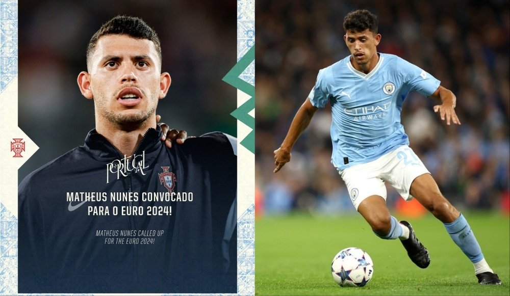 Nunes will take the place of the injured Otavio for Portugal. EFE/selecaoportugal