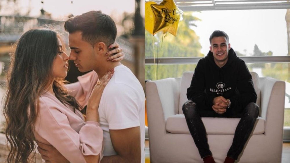 Reguilón hace oficial que es pareja de Marta Díaz. Instagram