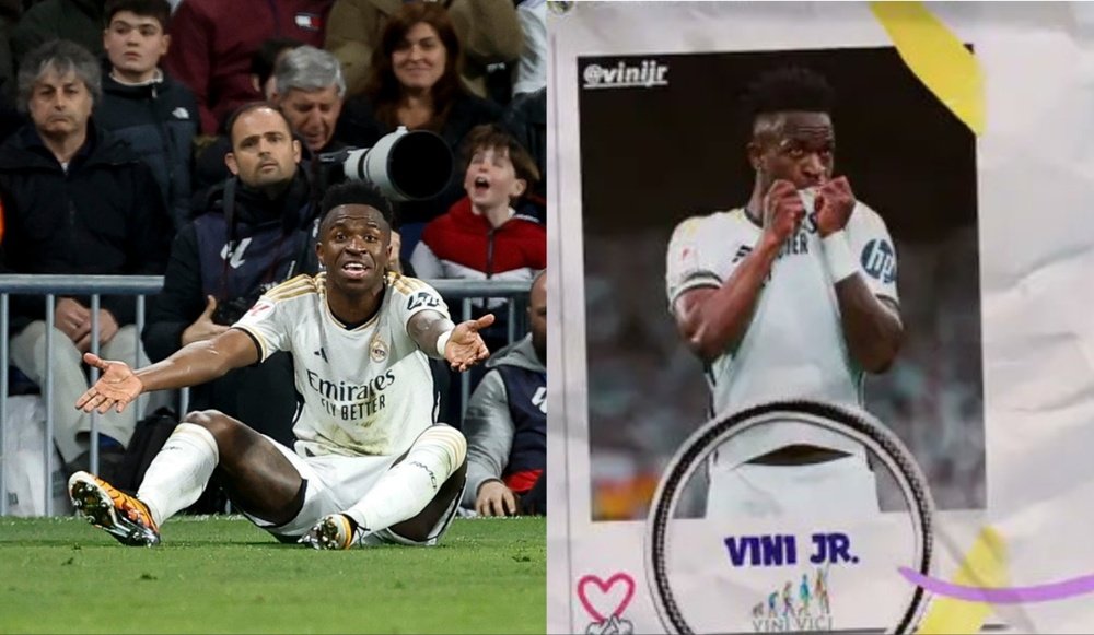 El error del Madrid que provocó la ira de Vini. EFE/Instagram/realmadrid