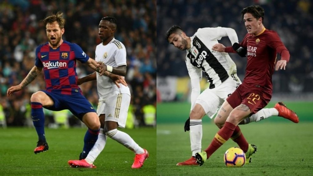 Surge a possibilidade de mais uma troca entre Barça e Juve. AFP