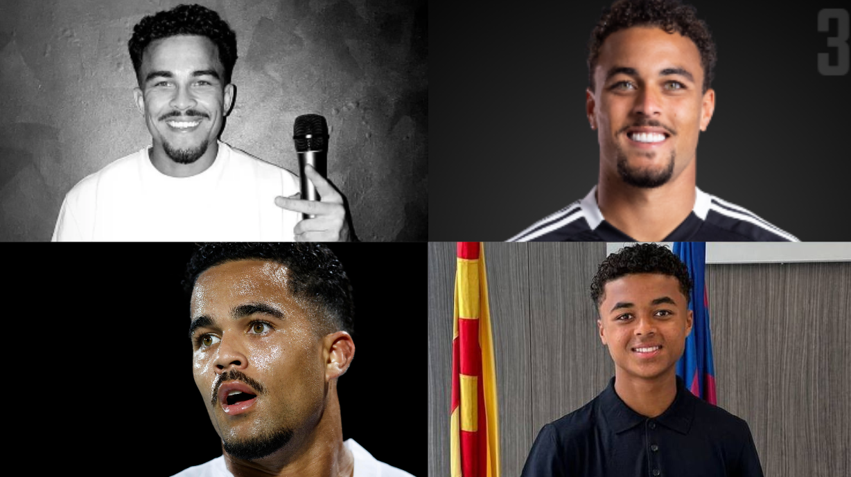 El mapa de los Kluivert: de eventos y discotecas a La Masia
