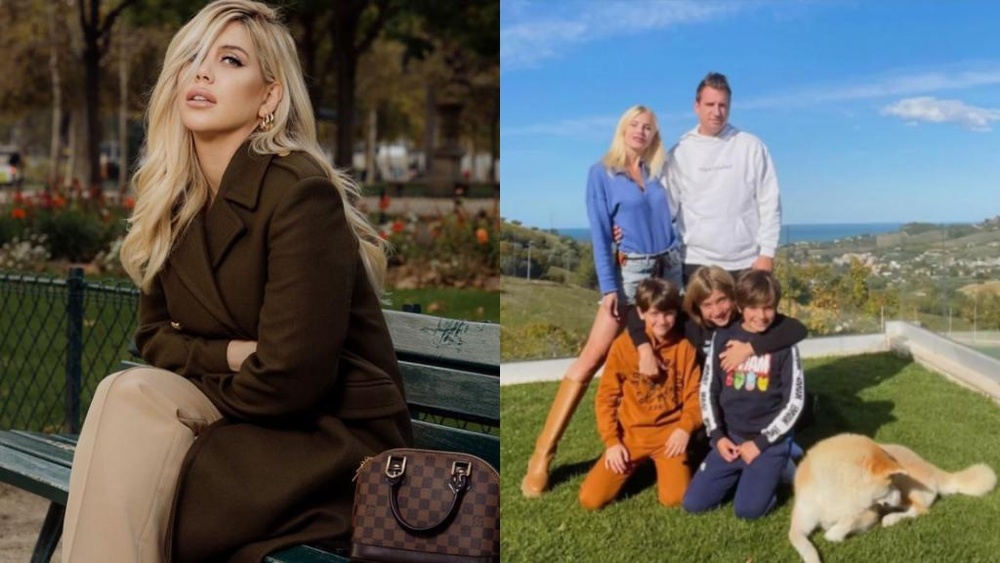 Maxi López está pasando mucho más tiempo con sus hijos. Instagram