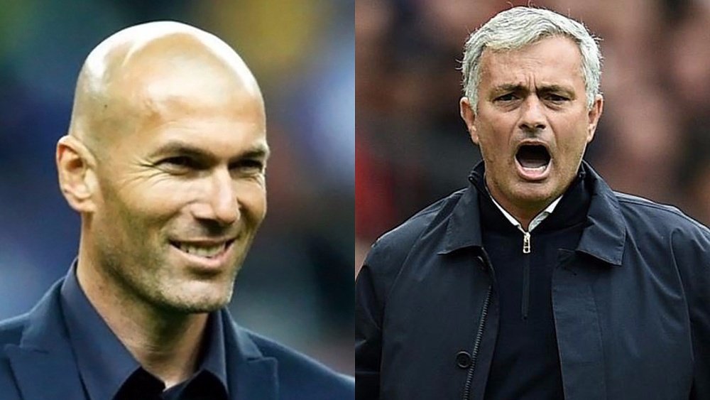 Mourinho and Zidane will face-off on Sunday. BeSoccer