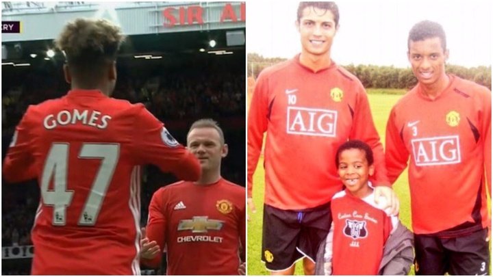 Angel Gomes 'honoured' to become youngest Man Utd player since Duncan Edwards