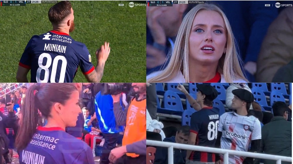 Iker Muniain came on in the second half. Screenshot/TNTSports