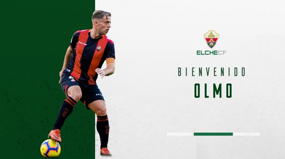 Jesús Olmo ya estuvo dos temporadas en el club valenciano. ElcheCF