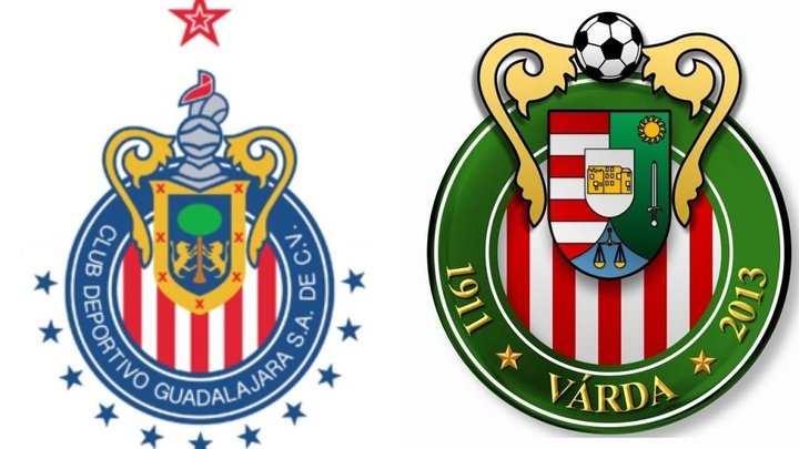 La similitud del escudo de un equipo húngaro con el de Chivas