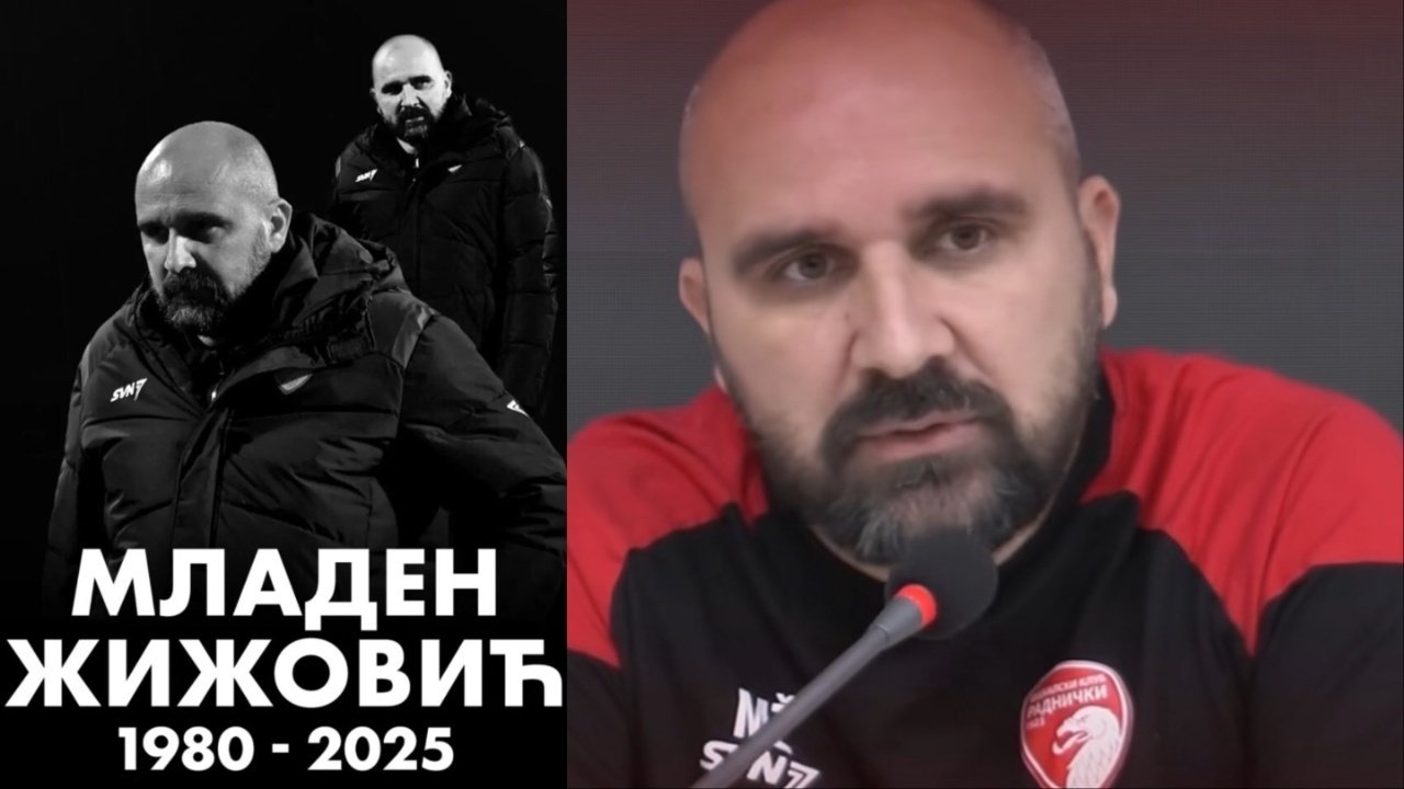 Mladen Zizovic, entrenador del Radnicki 1923, falleció este lunes a los 44 años. El técnico bosnio sufrió un paro cardíaco durante el choque ante el Mladost Lucani y perdió la vida de camino al hospital pese a los esfuerzos de los sanitarios.