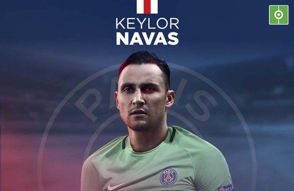 Keylor Navas, nuevo portero del PSG. BeSoccer